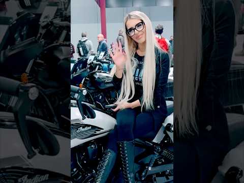 INDIAN RETRO MOTORCYCLES 🔥 Fashion Girl & Timeless Style | #shorts