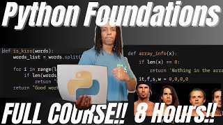 Python Foundations - Full Beginner Programming Course in Python