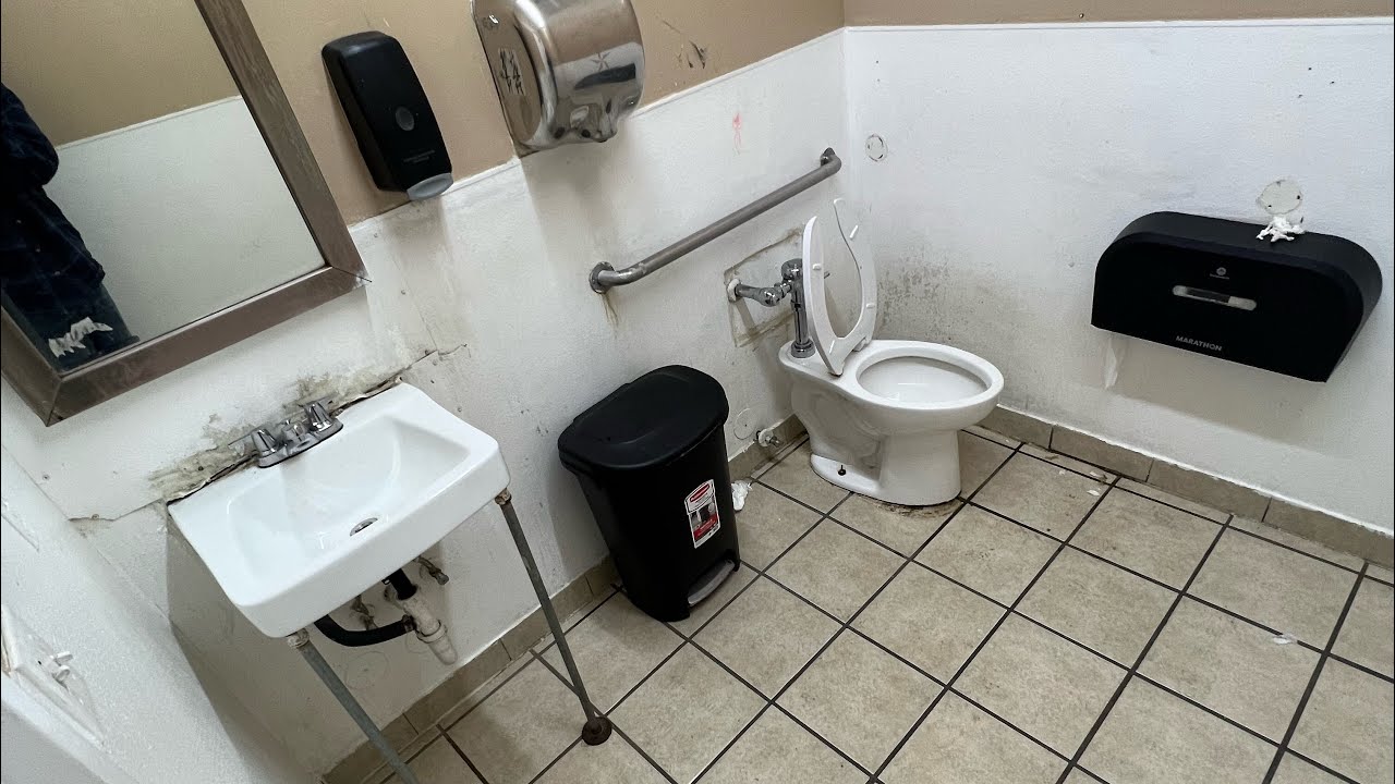 Gas Station Restroom Full Shoot! YouTube