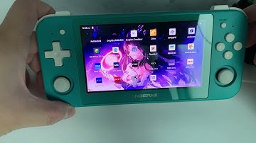 ANBERNIC RG505 with Google Play Store Android 12 System 128G Memory 4.95" IPS OLED Big Touch Screen