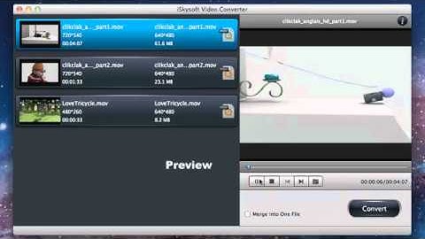 How to Convert MOV to FLV on Mac OS X Lion Video