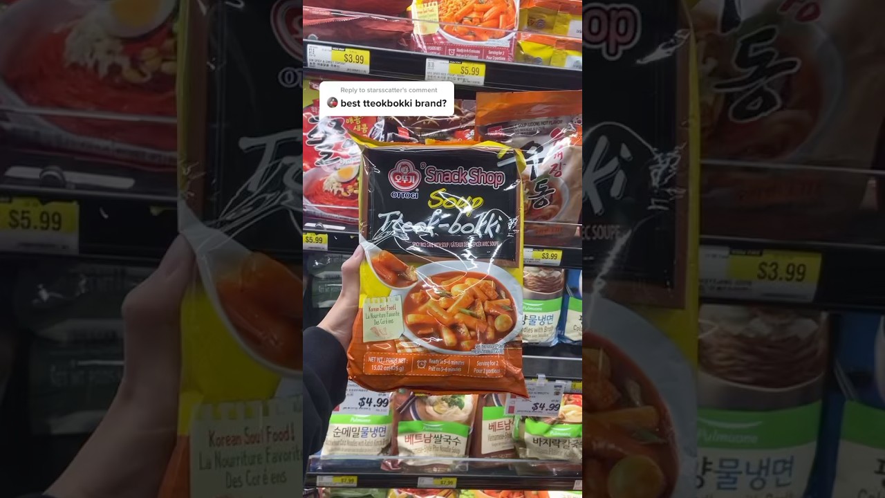 Best tteokkbokki brands to try out! 