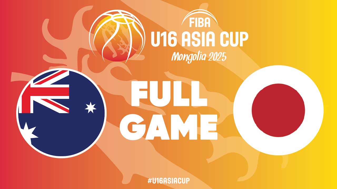 Semi-Finals | Australia v Japan | Full Basketball Game | FIBA U16 Asia Cup 2025