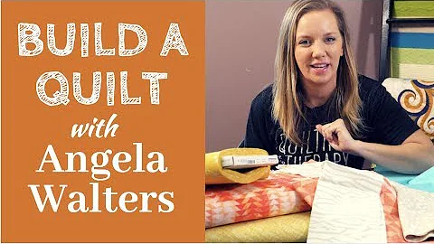 Build A Quilt With Angela Walters - A Block Of The Month That You Can Customize!