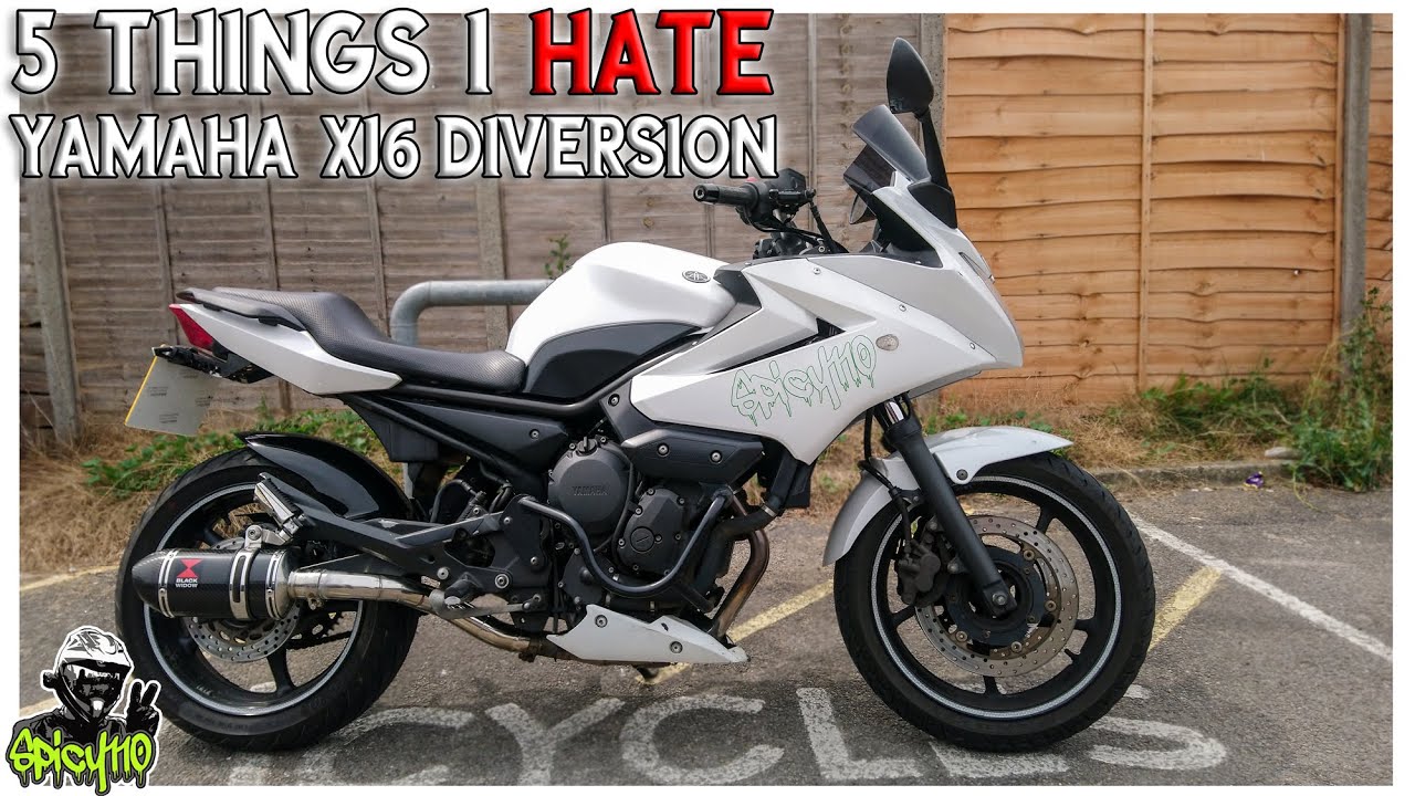 R Cañón ajustar 5 Things I HATE about my Yamaha XJ6 Diversion! - YouTube