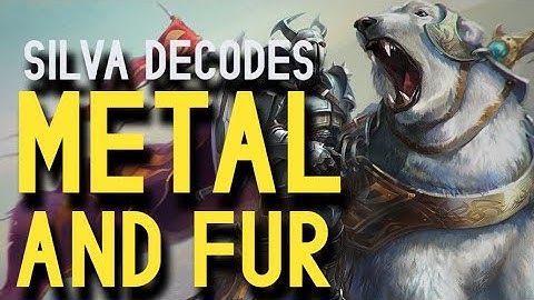 HOW TO PAINT METAL AND FUR - Silva Decodes