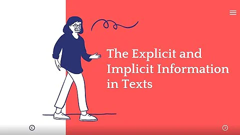 Explicit and Implicit Information in Text
