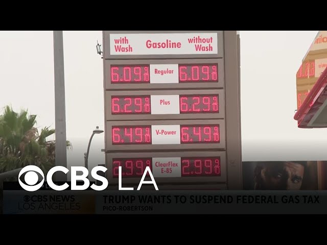 Los Angeles gas station tries to save locals on gas as prices skyrocket