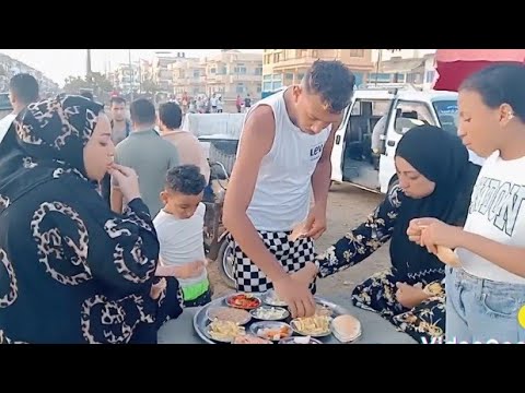 عملنا اكبر عزومه واخذت العيله ونزلنا البحر بس كنا هنموت