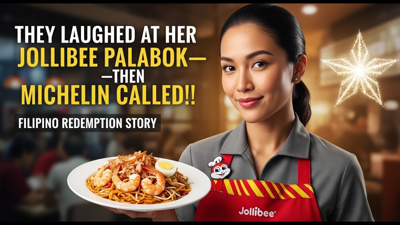 They Laughed at Her Jollibee Palabok—Then Michelin Called!” | Filipino Redemption Story