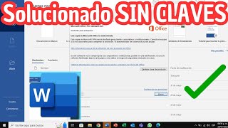 ✅ SOLUCIONAR ERROR de ACTIVACIÓN de PRODUCTOS MICROSOFT OFFICE, ACTUALIZADO 2024✅