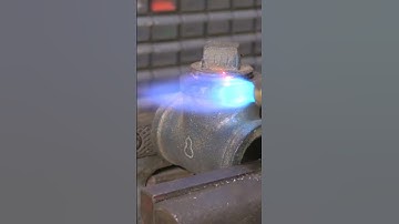 Loosen Stuck Pipe Threads With a Propane Torch - Useful Plumbing Tip #shorts