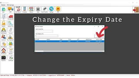 How to Adjust Stock QTY and Expiry date? | iPOS | Intech