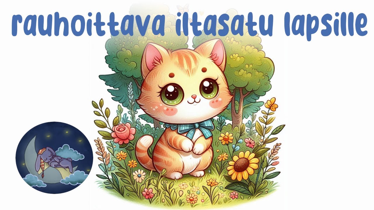 Rauhoittava äänisatu lapsille - Urhea pieni kissa