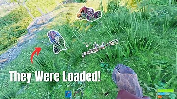 They were transferring all their raid loot! - Rust Console Edition