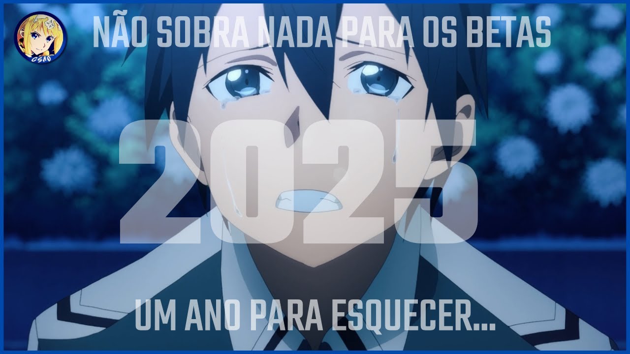O QUE ESTÁ ACONTECENDO COM SWORD ART ONLINE? 2025 FOI UM ANO PÉSSIMO PARA A OBRA..