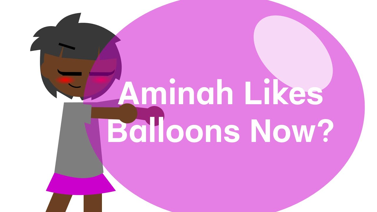 Xara's Animation: Aminah Likes Balloons Now?