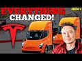 New 2025 Tesla SEMI – Modified design and improved battery life!