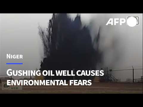 Severe environmental incident declared in Niger after oil blowout | AFP