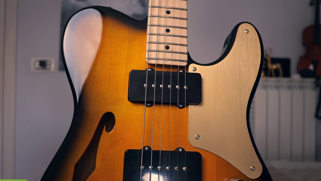 Squier Paranormal Cabronita Telecaster Thinline MN 2-Color Sunburst (No Talking)