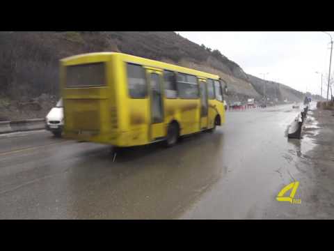 თბილისი- წითელი ხიდის საავტომობილო გზის მშენებლობა 10- 02- 2017