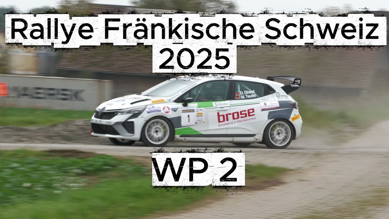 44. ADAC Stäubli Rallye Fränkische Schweiz 2025 I WP 2 I ACTION I DRIFTS I MISTAKES I 4k