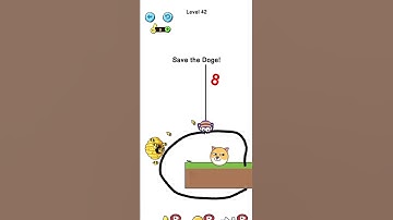 Save The Doge Level 42 Gameplay, Solutions