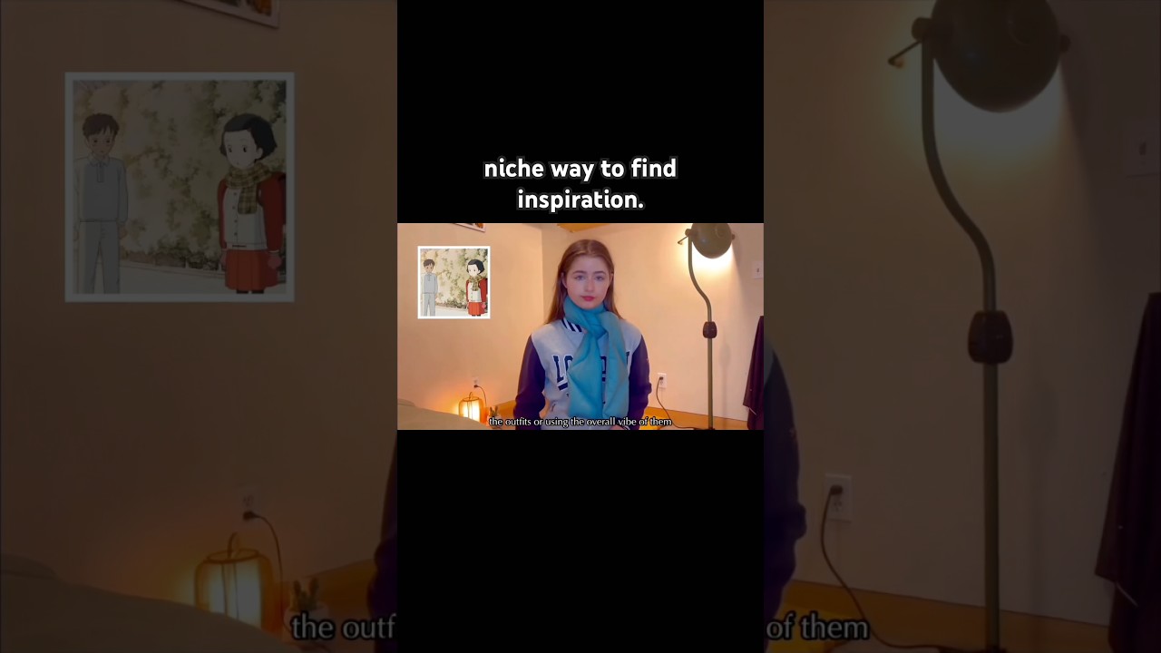 finding inspiration from outside sources so i can find my own creativity. 