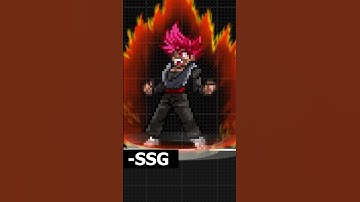 ALL BLACK GOKU TRANSFORMATIONs SSF2 v1.4🔥