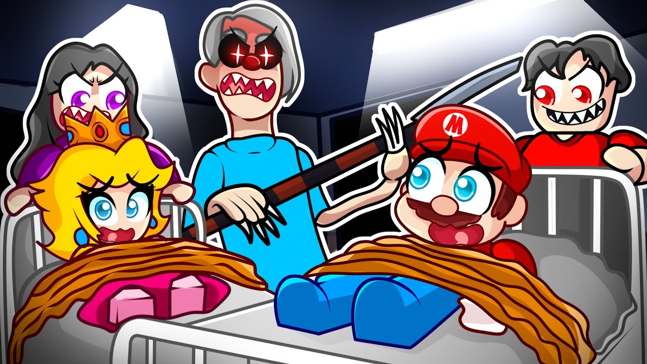 Mario & His Girlfriend ESCAPE Toby's Hospital in ROBLOX!