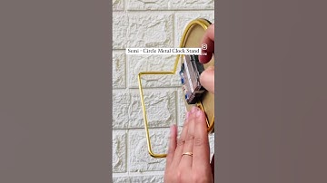 Semi circle metal clock stand | resin clock | resin wall clock | resin wall clock | resin hacks