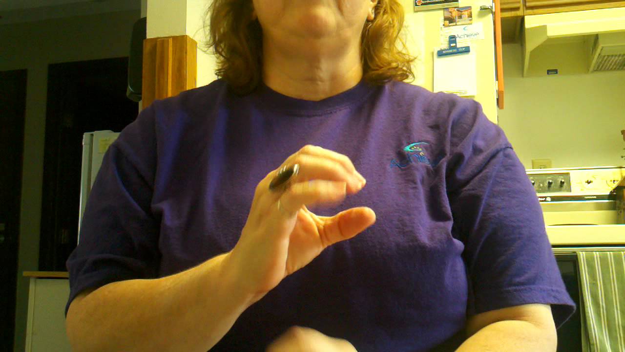 The unknown asl sign - YouTube
