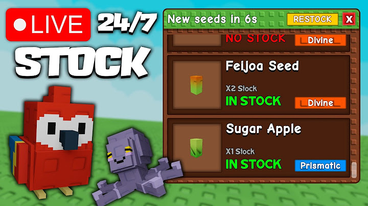 🔴24/7 LIVE | Grow A Garden STOCK + TRADING UPDATE COUNTDOWN