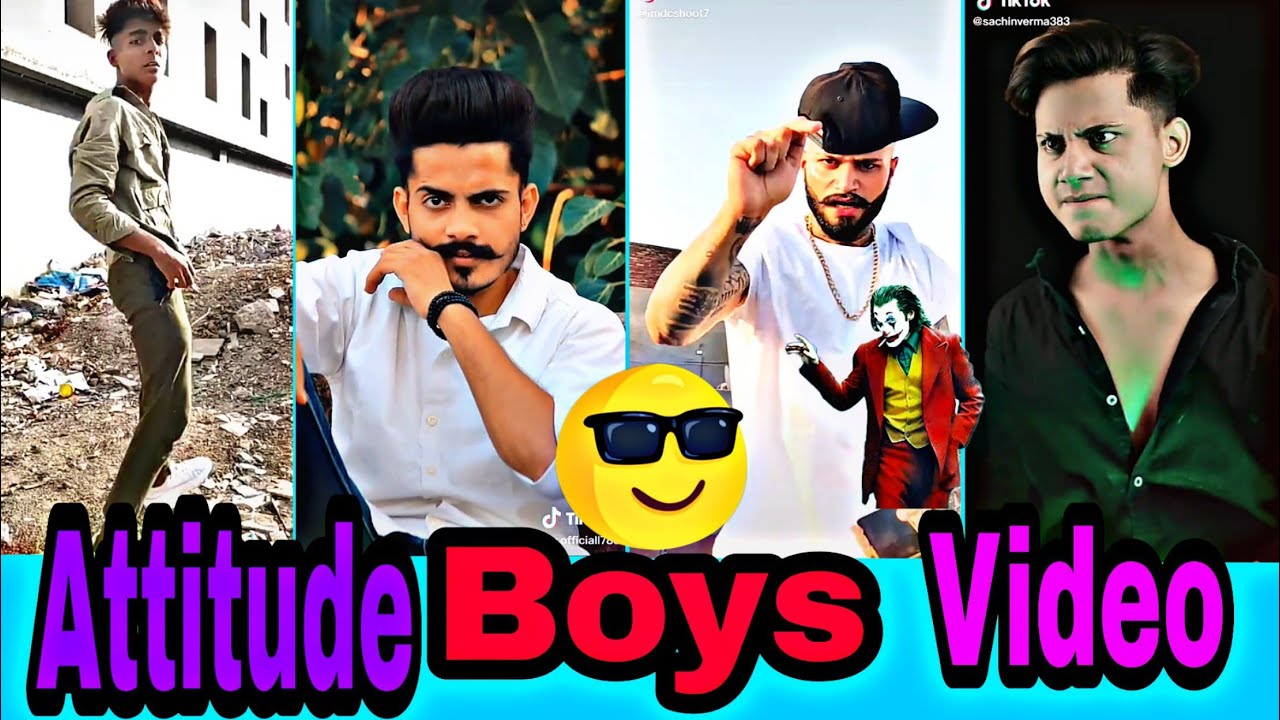 Boys Attitude Tik Tok Video Tik Tok Attitude Video Boys Action Boys