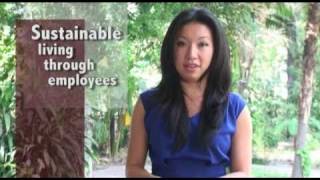 Sustainable living through employees