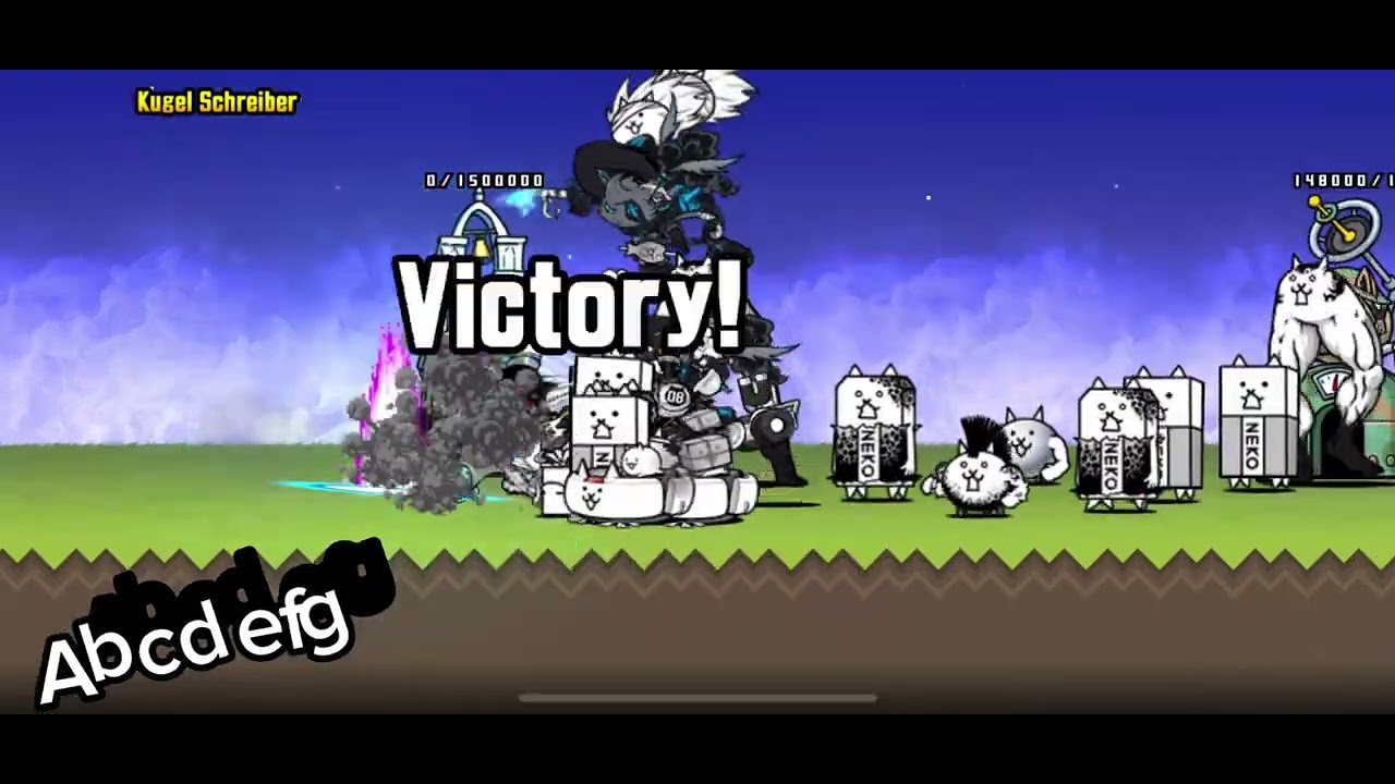 Ahh yes, the battle cats 