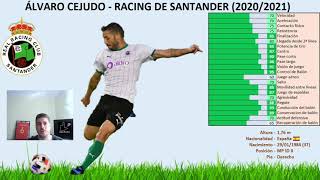 Alvaro Cejudo - Racing de Santander - 2020/21 - TOP player - highlights (Scouting Segunda B)