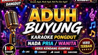 🎤 Aduh Buyung - Karaoke Rampak Kendang | Lirik HD Tanpa Vokal | Nada Pria & Wanita