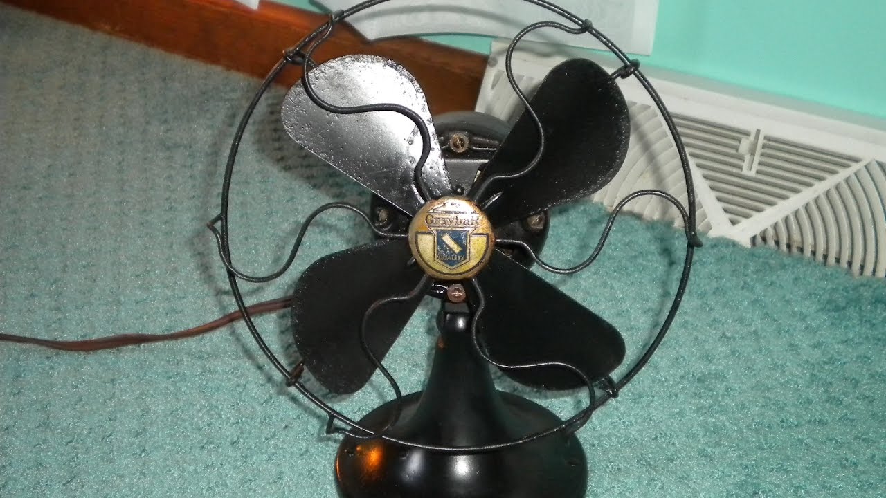 8" Graybar Desk Fan YouTube