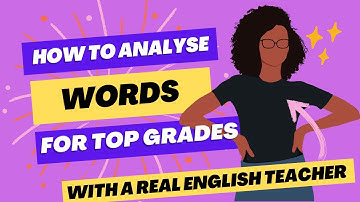 How to analyse word choice, semantic field and lexical field in English to GCSE Grade 9