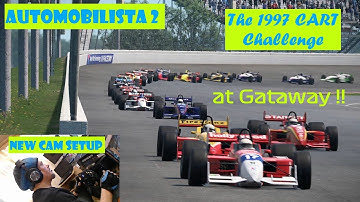 Automobilista 2 NEW cam setup NEW impressions and a STRONG AI at Gataway in the 1997 CART Race!