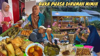 KEHIDUPAN DISESA SAAT RAMADHAN | Berburu Takjil Untuk Menu Buka Puasa Dirumah Mimih