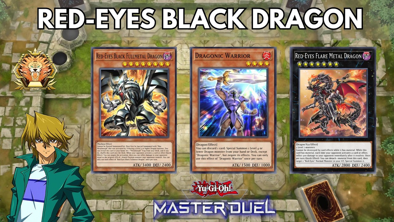 BEST Red-Eyes Black Dragon - Dragonic Warrior IS INSANE! Cooking META |  Yu-Gi-Oh Master Duel