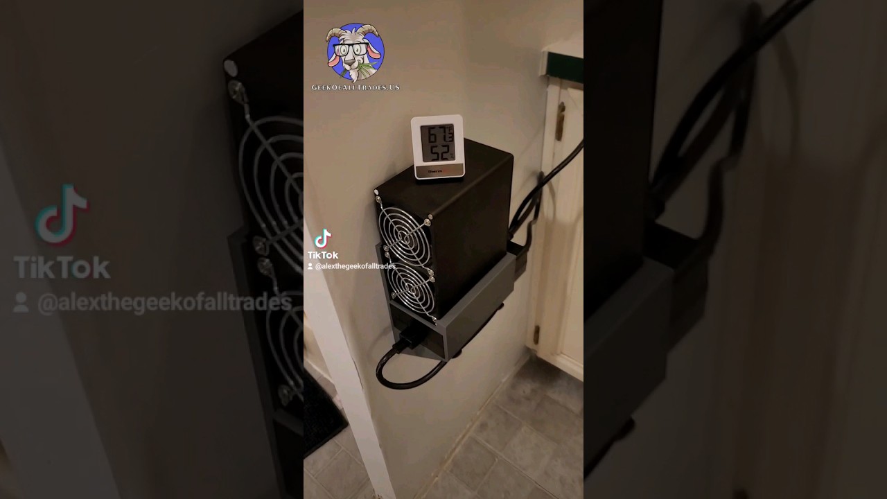 Does anyone else heat their house with crypto mining equipment? 