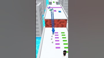 Ladder Master 3D Game Part 149 🤯🤯 #shorts