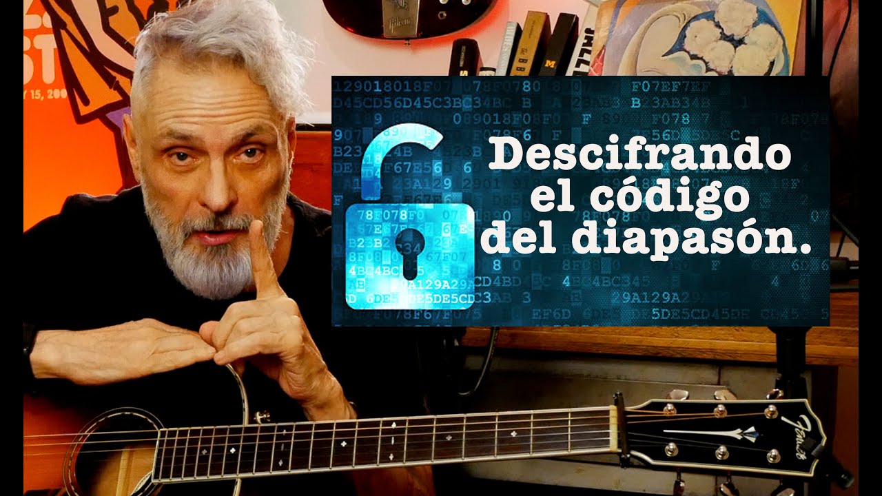 El mapa secreto del diapasón está en la nota MI