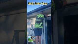 Installing Eufy Solar Cun for full house security call 📱 SB WEEKEND SERVICES servicing Wollongong