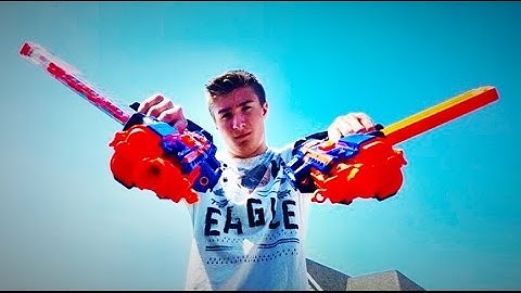 Dual Wielding Nerf Rapidstrike Modded (First Person View)