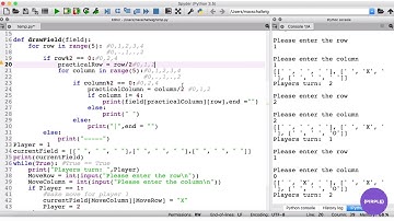 4 - Tic-Tac-Toe, Part B- Python