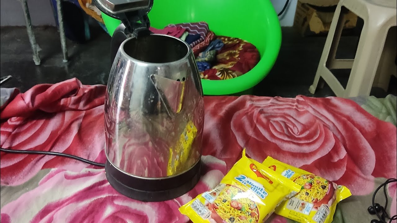 making maggie in electric kettle gone terribly wrong 🤣🤣 YouTube